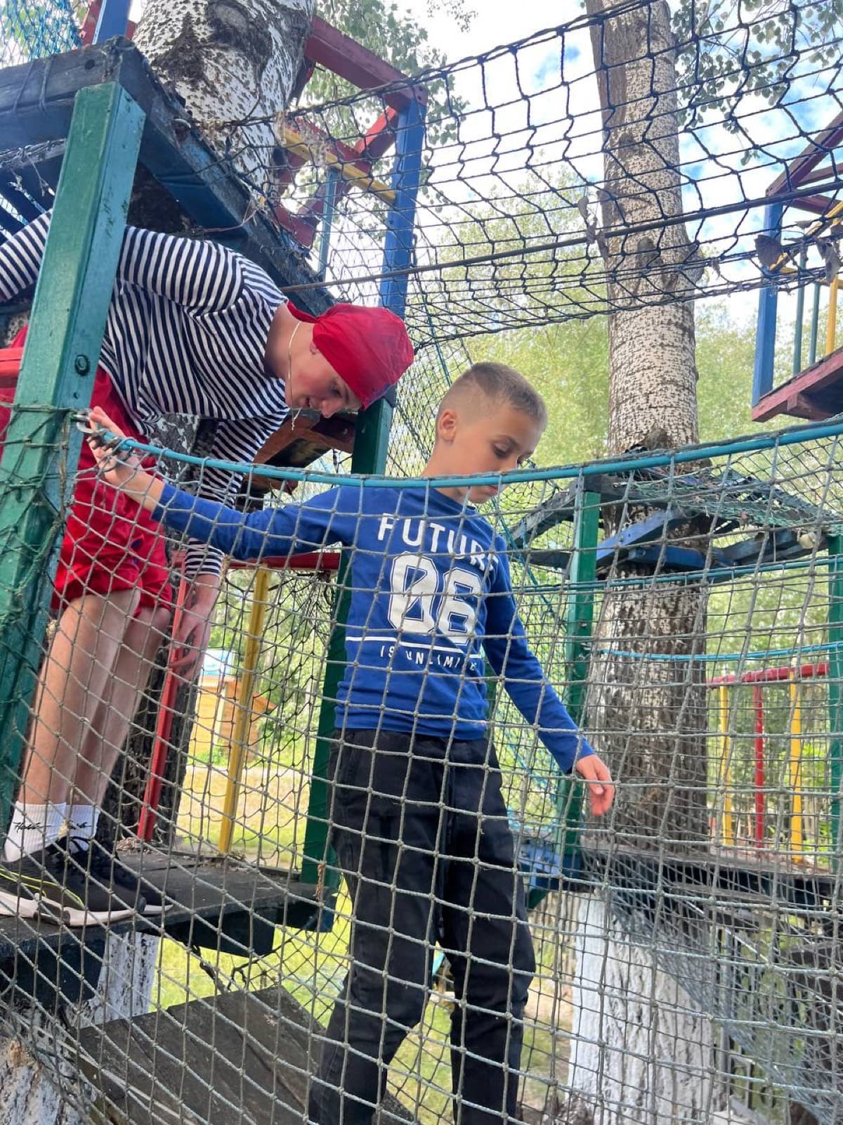 Мотузковий парк для дітей