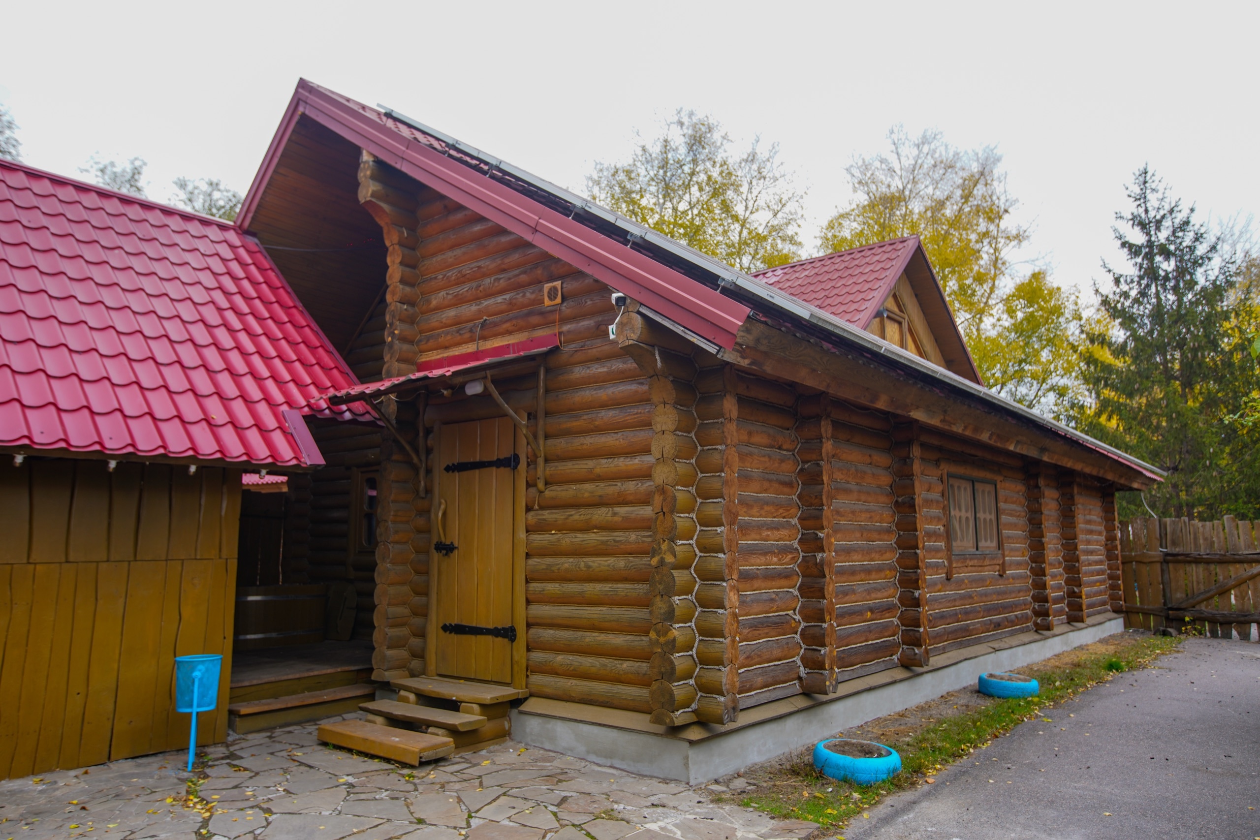 Лазня на дровах
